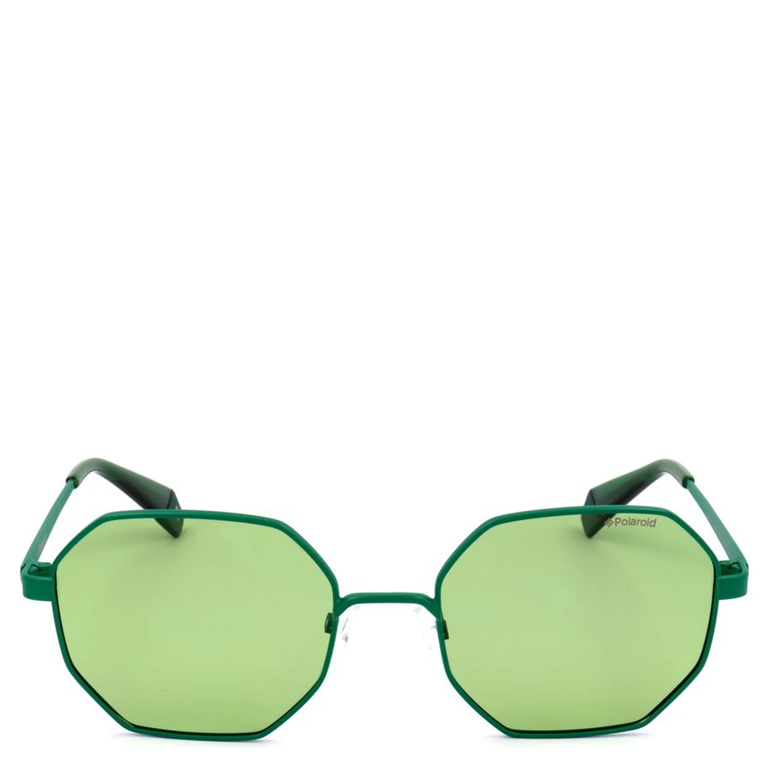 Green Metal Sunglasses