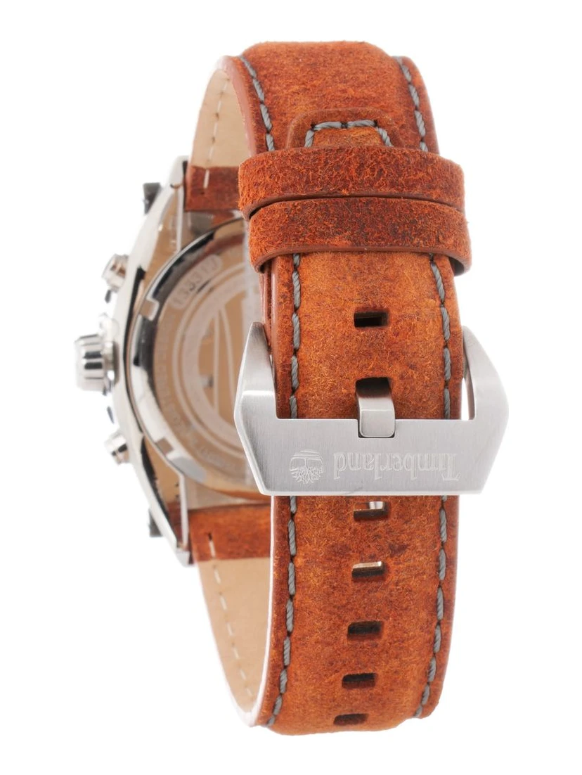Brown Leather Dress Watch