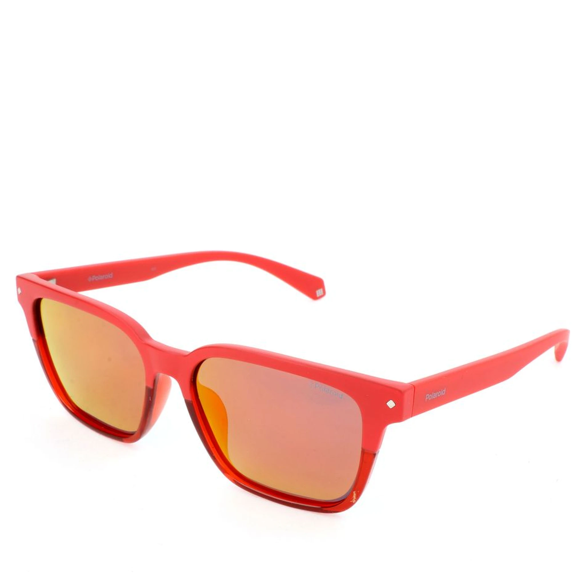 Red Polycarbonate Sunglasses