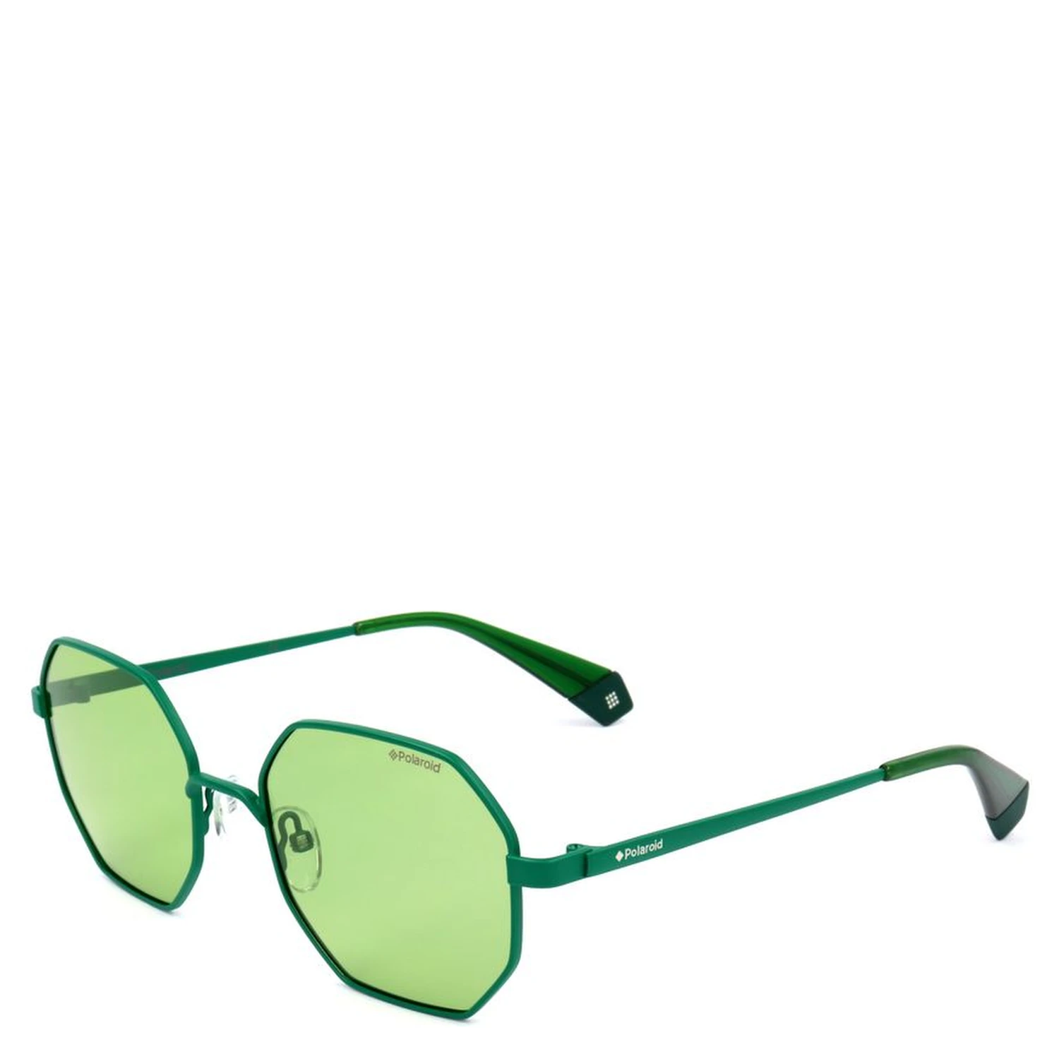 Green Metal Sunglasses