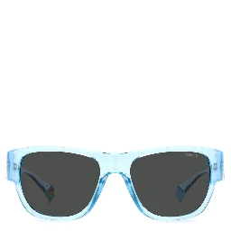 Blue Polycarbonate Sunglasses