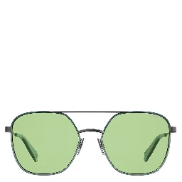 Green Metal Sunglasses