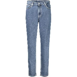 Blue Cotton Jeans Denim