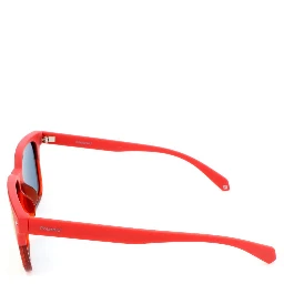 Red Polycarbonate Sunglasses