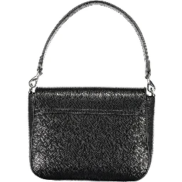 حقيبة يد من البولي إيثيلين الأسود