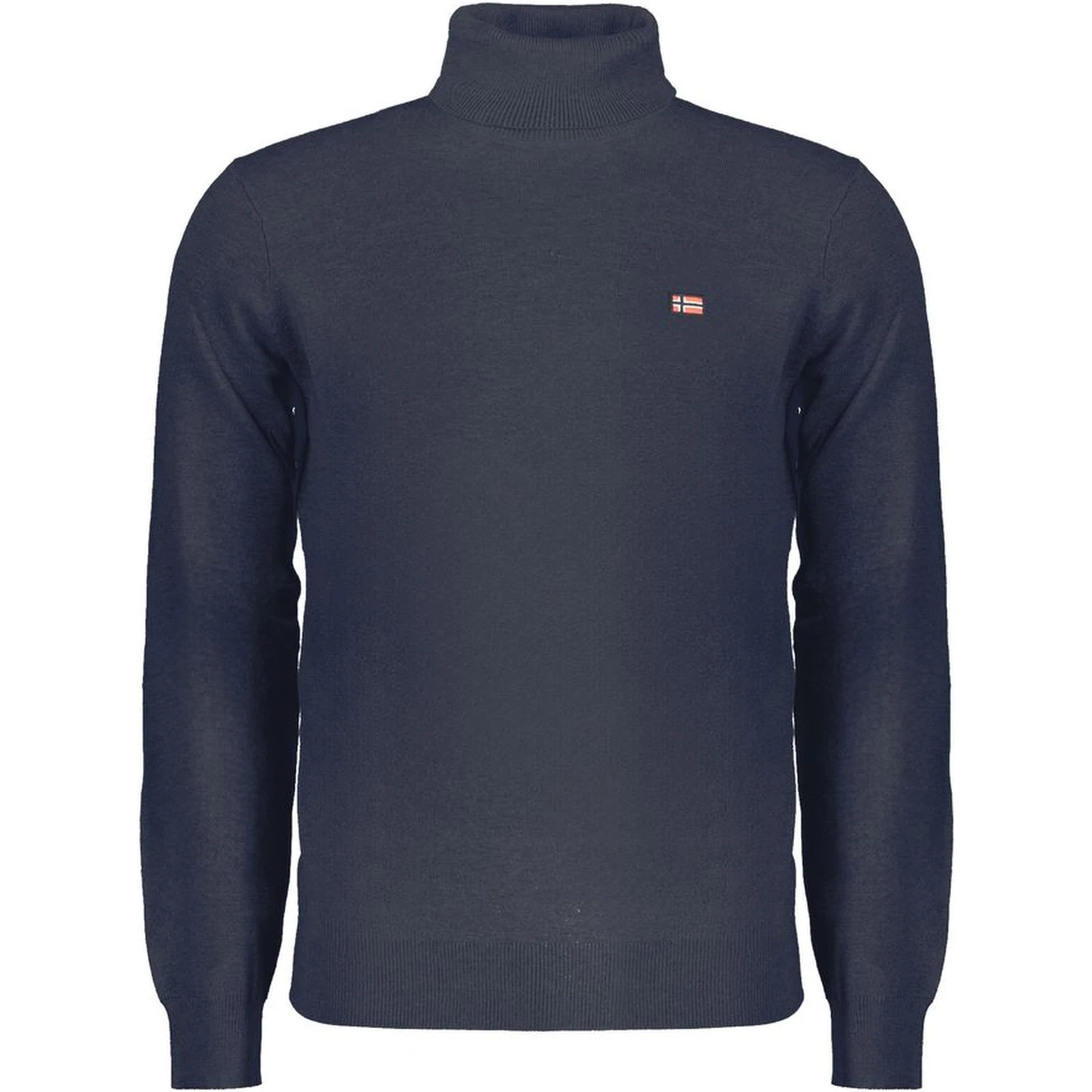 Blue Polyester Sweater