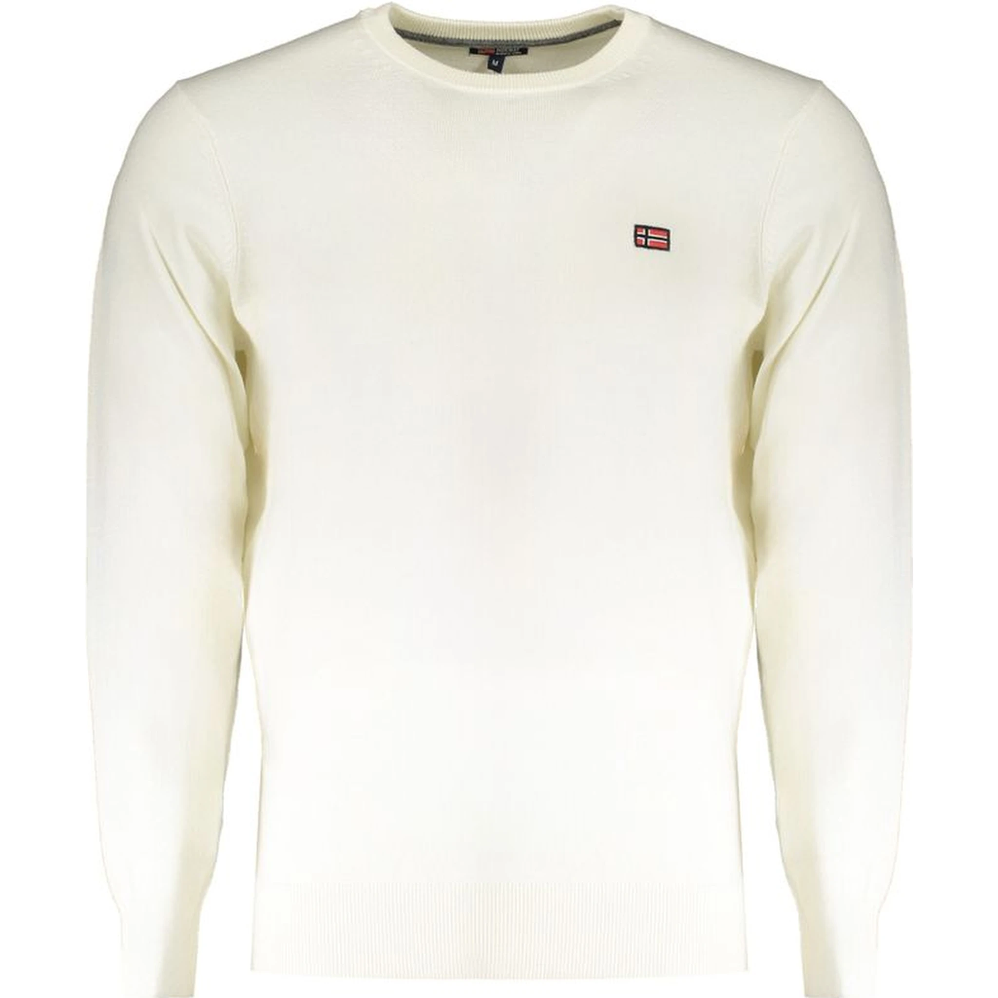 White Polyester Sweater