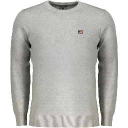 Gray Polyester Sweater