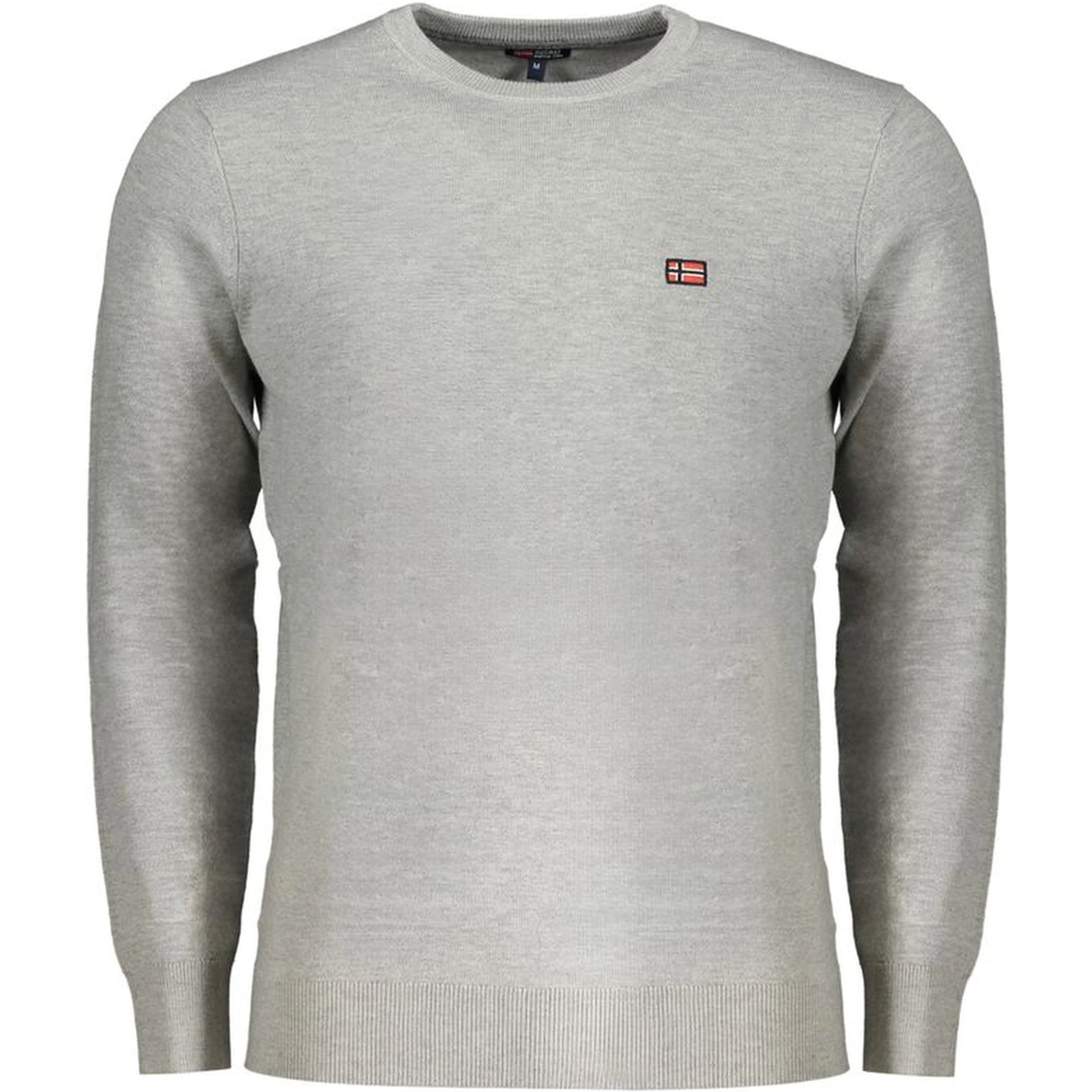Gray Polyester Sweater