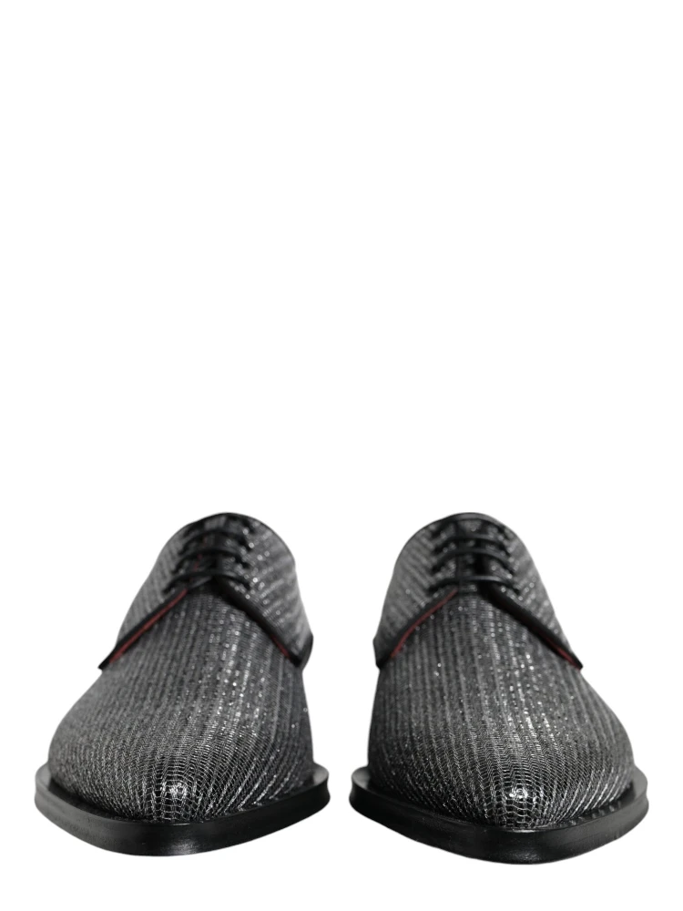 Silver Polyurethane Derby Formal Dress Shoes alternative