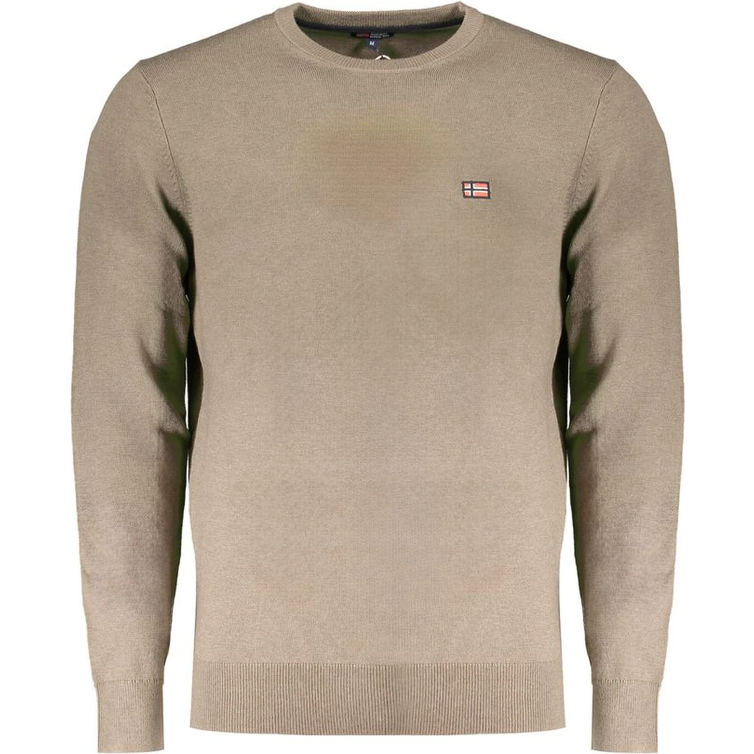 Brown Polyester Sweater