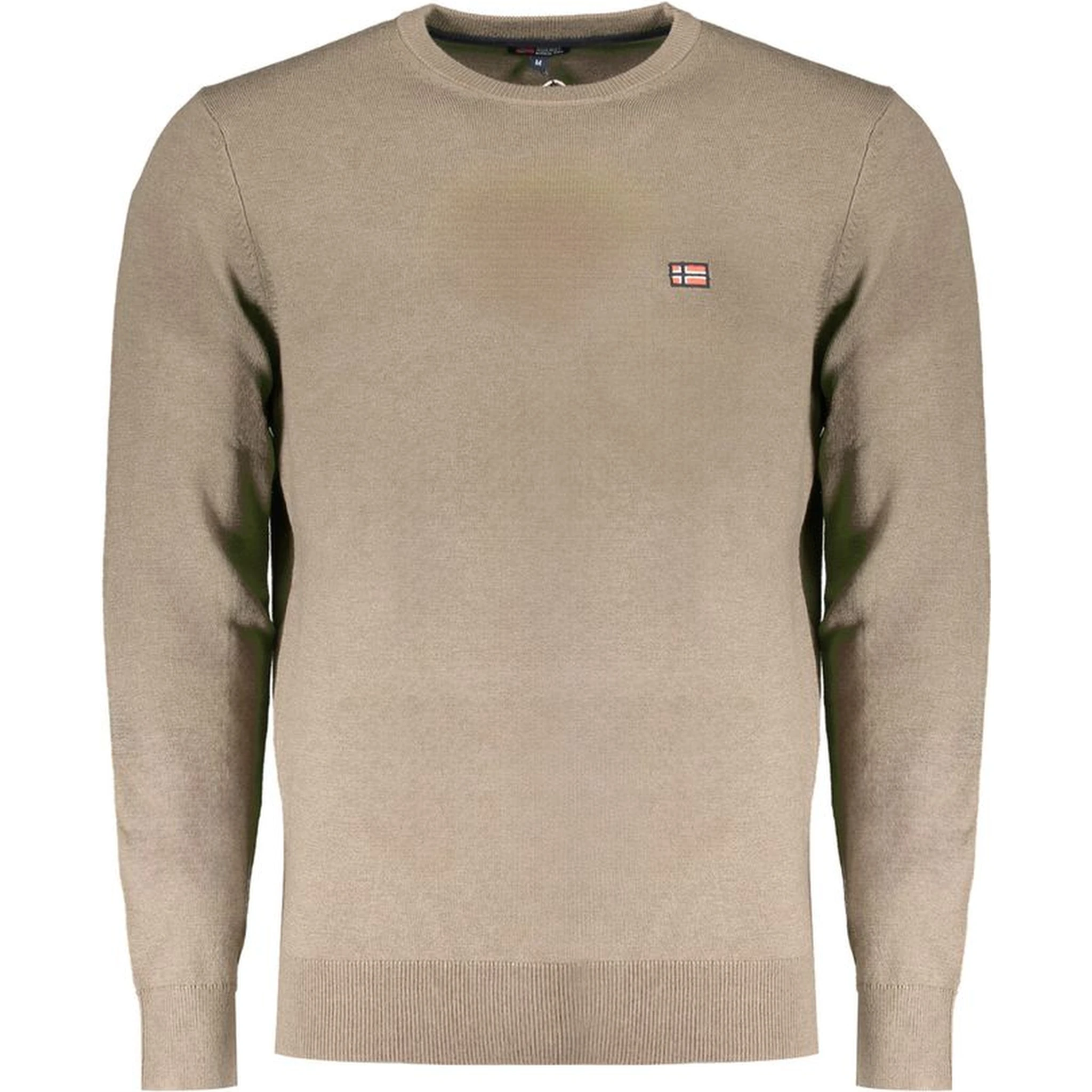 Brown Polyester Sweater