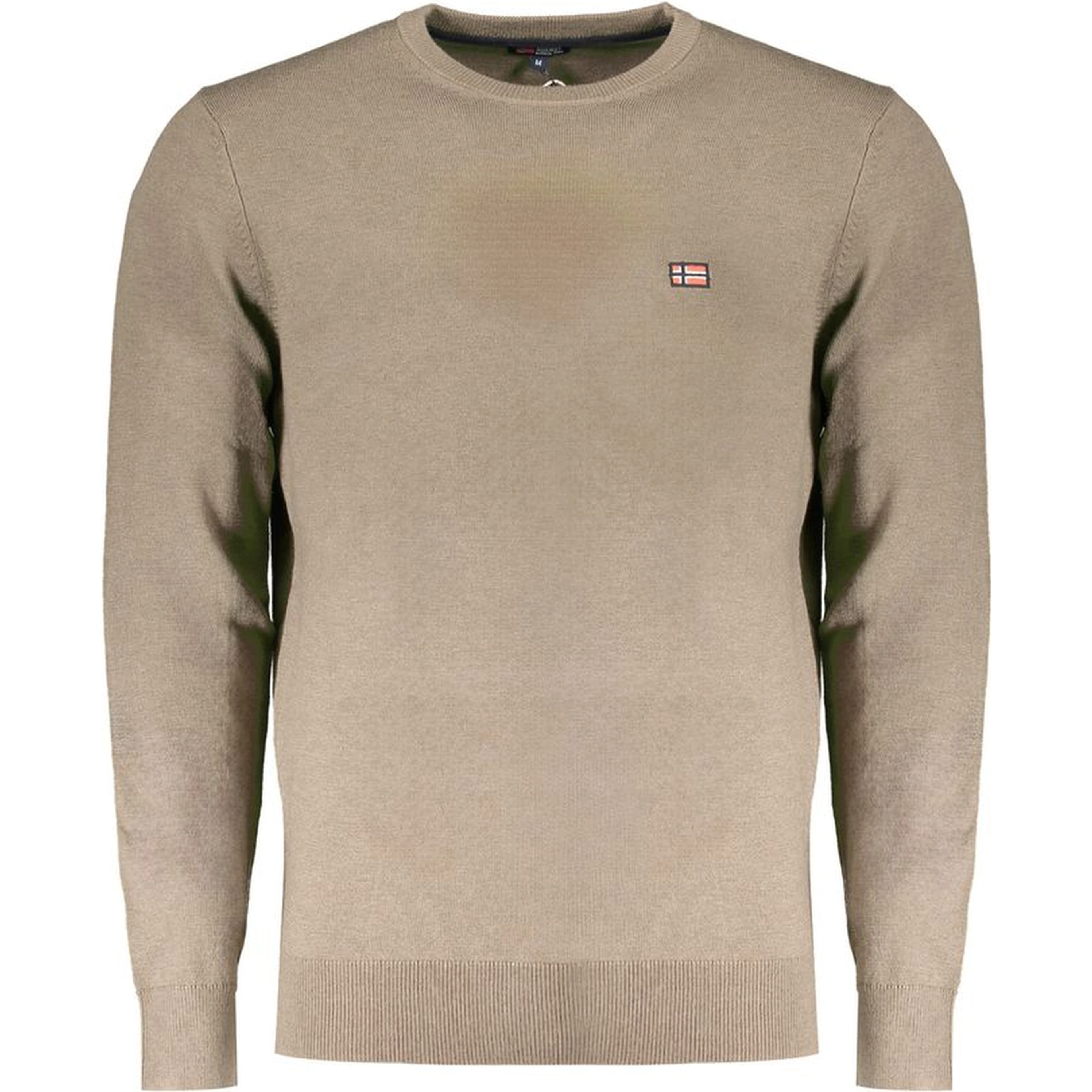 Brown Polyester Sweater