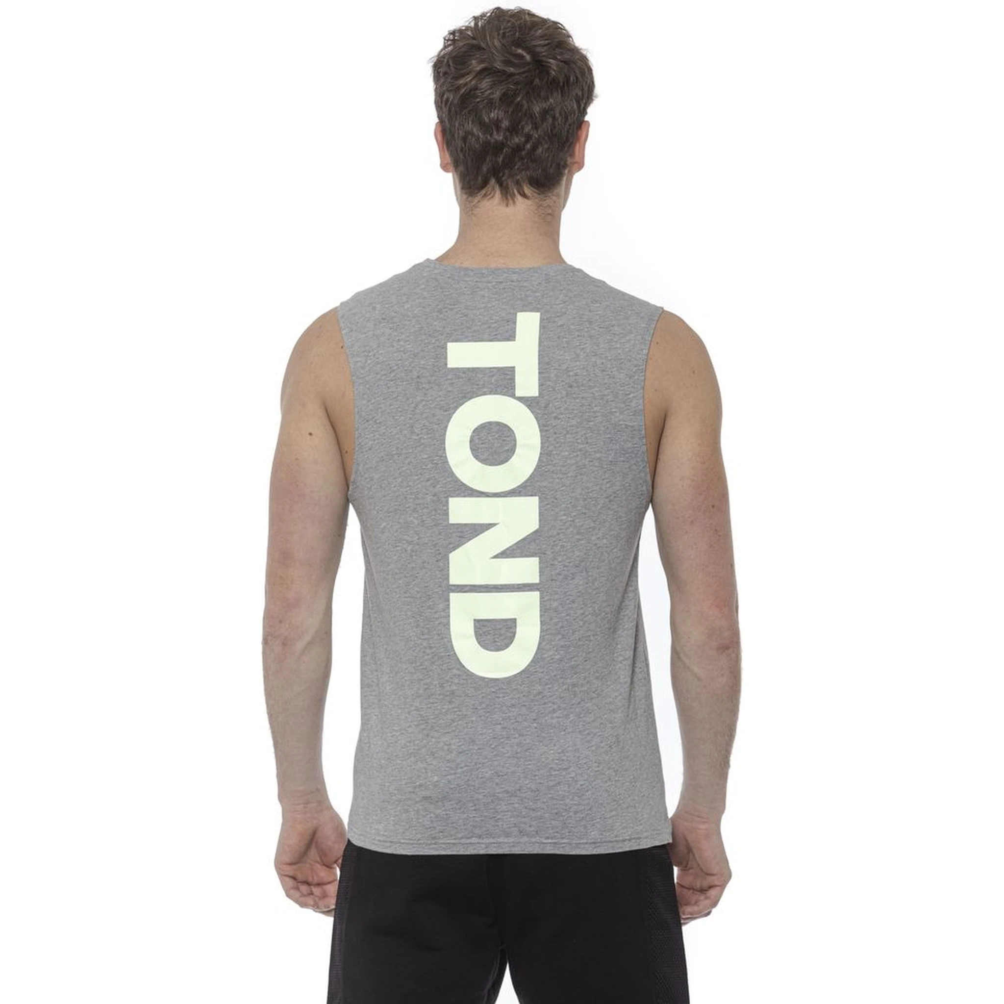 Gray Cotton Tank Top