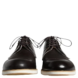 Black White Leather Lace Up Men Dress Formal Shoes