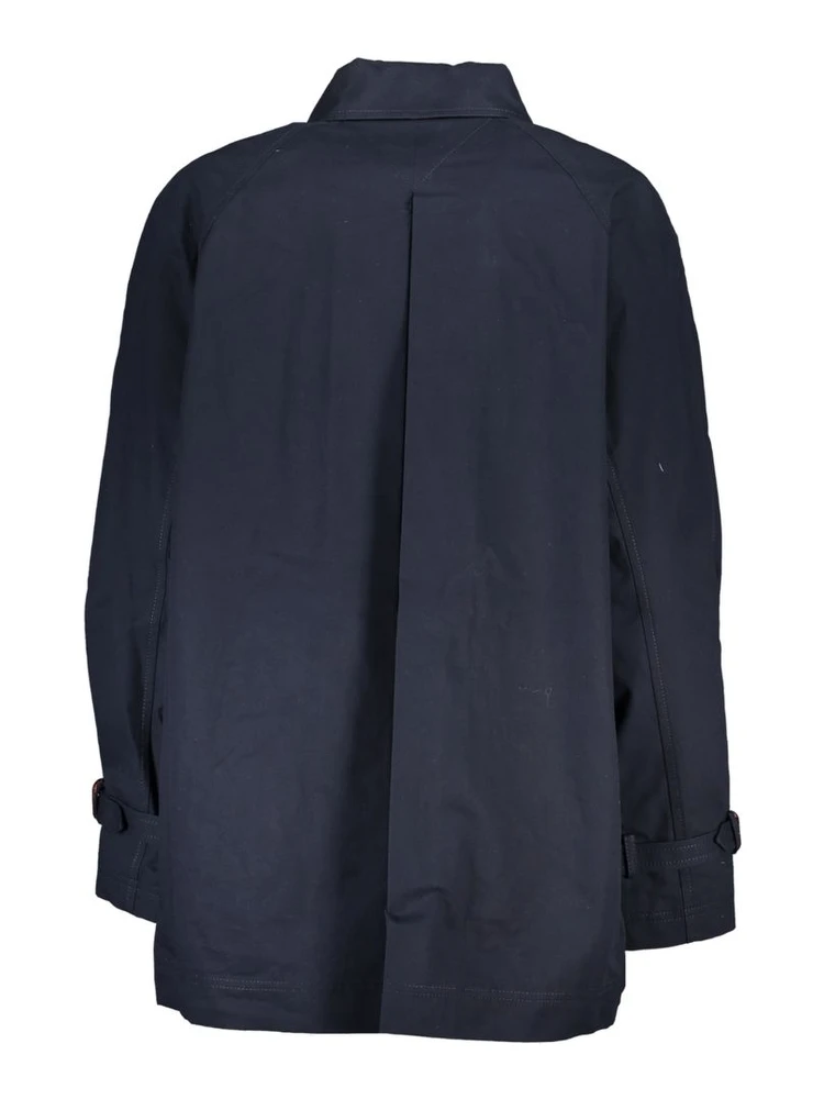 Blue Cotton Jackets & Coat alternative