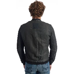 Gray Lambskin Jackets & Coat