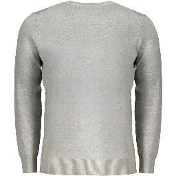 Gray Polyester Sweater
