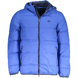 Blue Polyamide Jacket