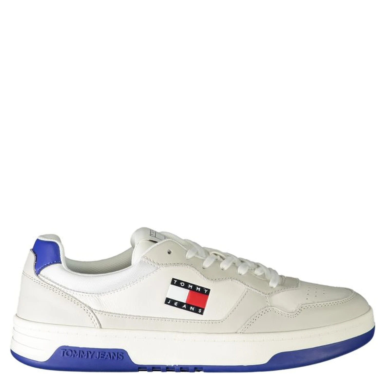 White Polyester Sneaker