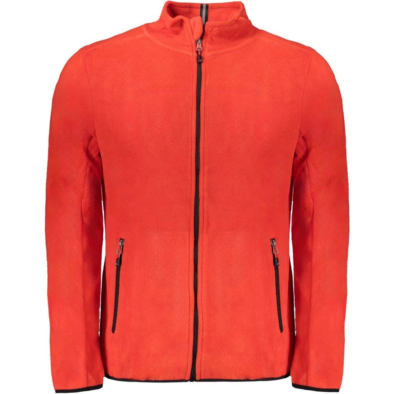 Red Polyester Sweatshirt