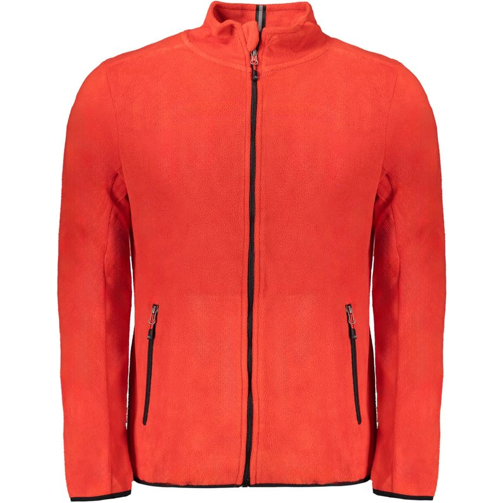 Red Polyester Sweatshirt