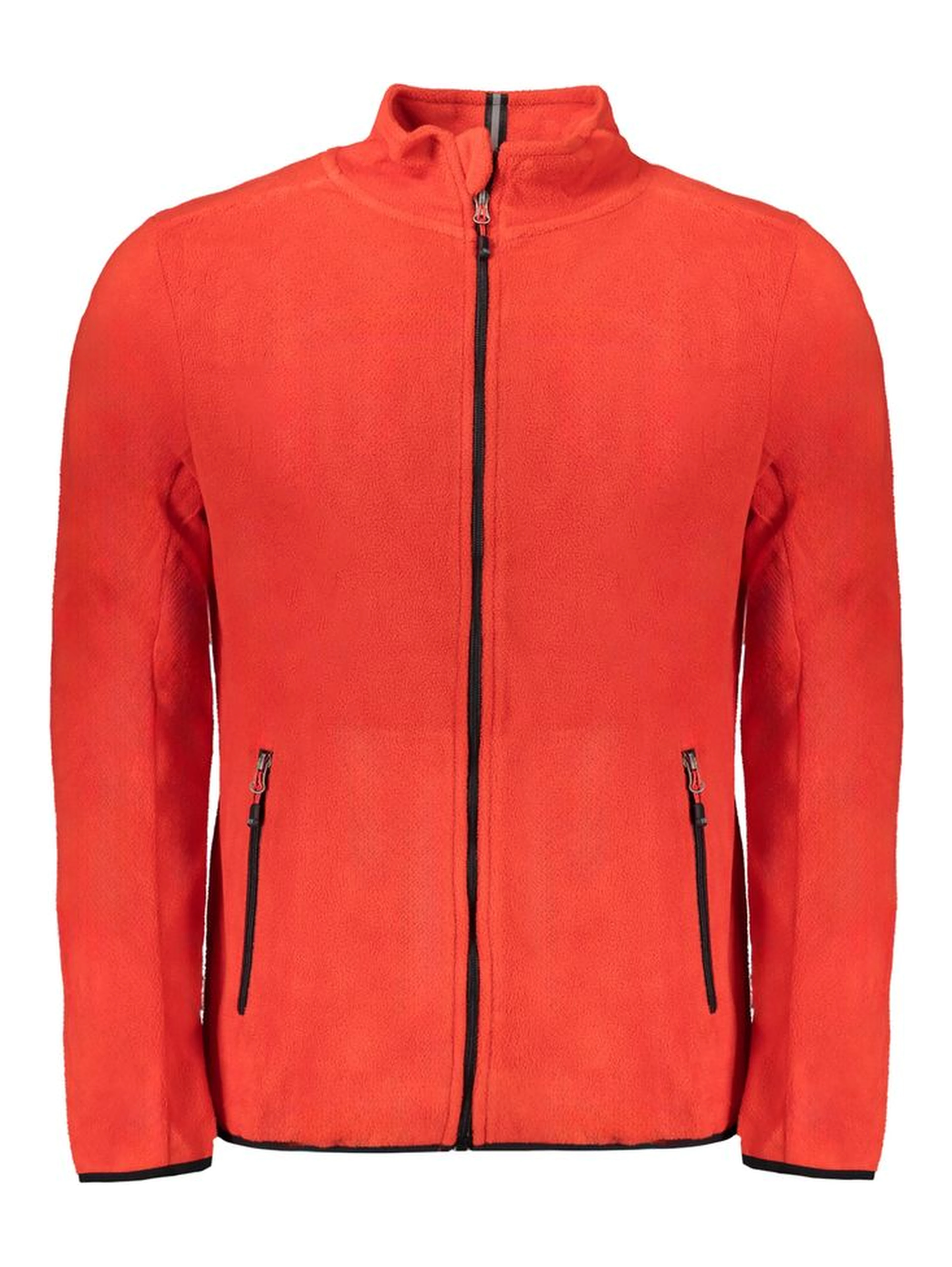 Red Polyester Sweatshirt