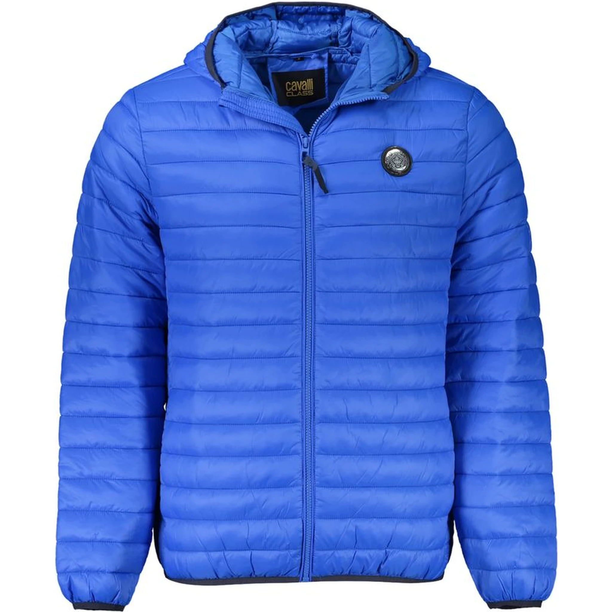 Blue Polyamide Jackets & Coat