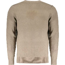 Brown Polyester Sweater