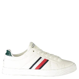 White Polyester Sneaker