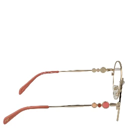 نظارات (إطارات) معدنية ذهبية