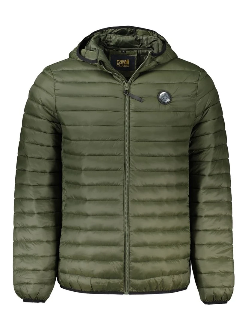Green Polyamide Jackets & Coat