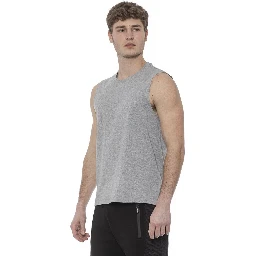 Gray Cotton Tank Top