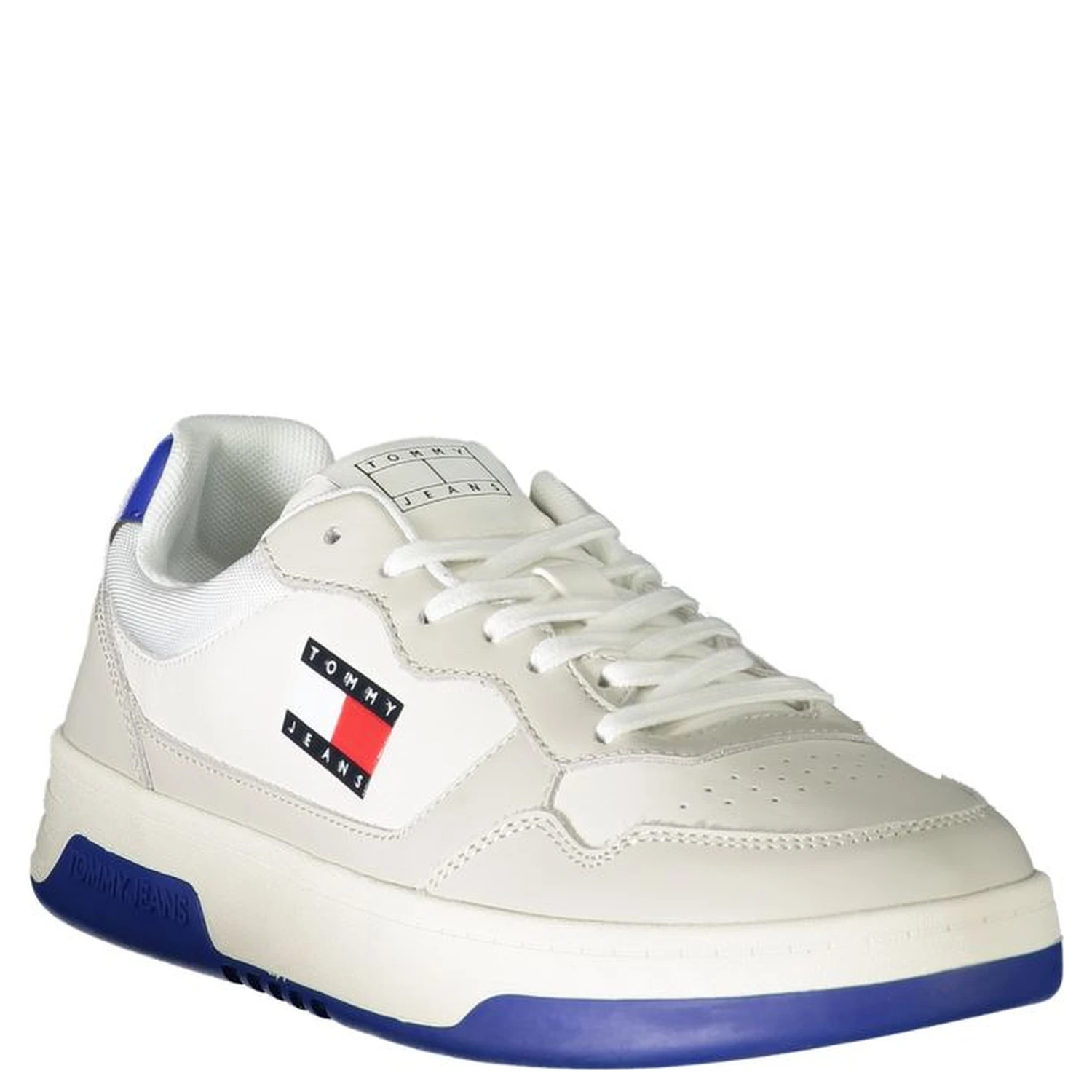 White Polyester Sneaker