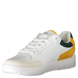 White Polyester Sneaker
