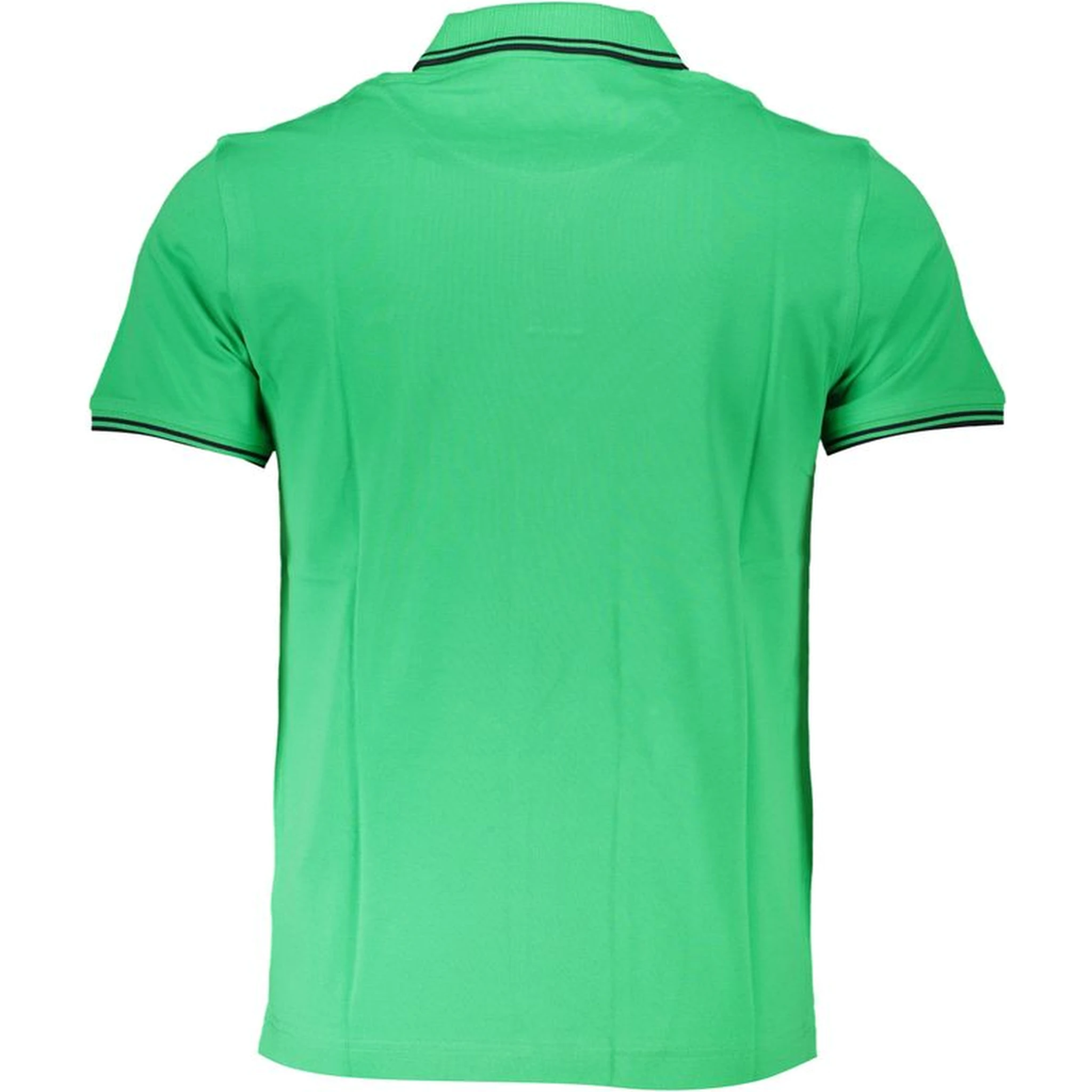 Green Cotton Polo Shirt