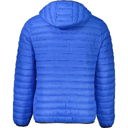 Blue Polyamide Jackets & Coat