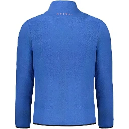 Blue Polyester Sweatshirt