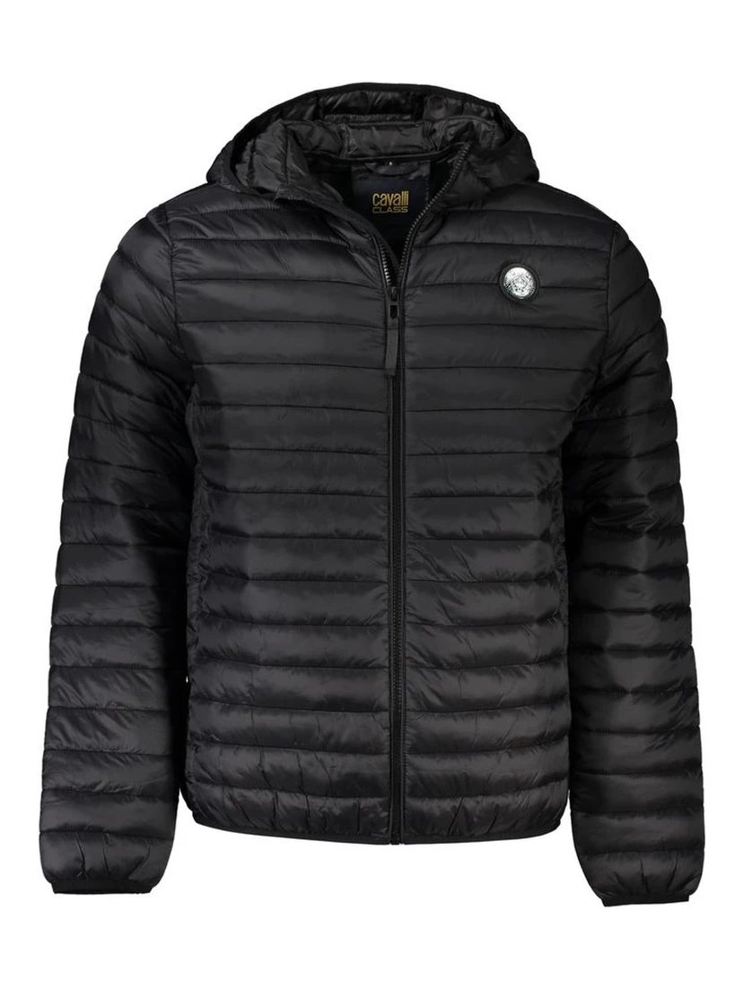 Black Polyamide Jackets & Coat