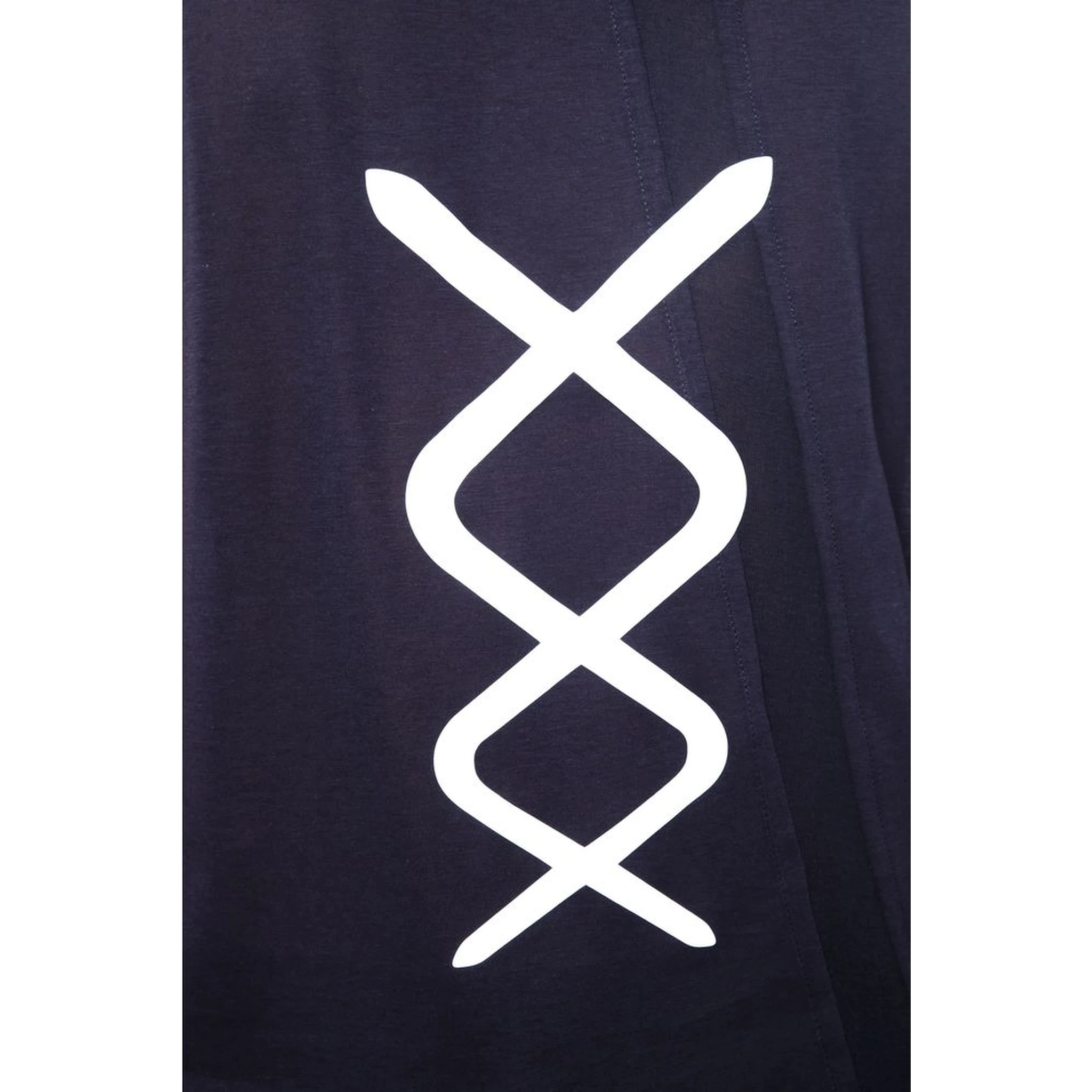 قميص داخلي أسود من القطن