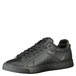 Black Polyester Sneaker