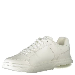 White Polyester Sneaker