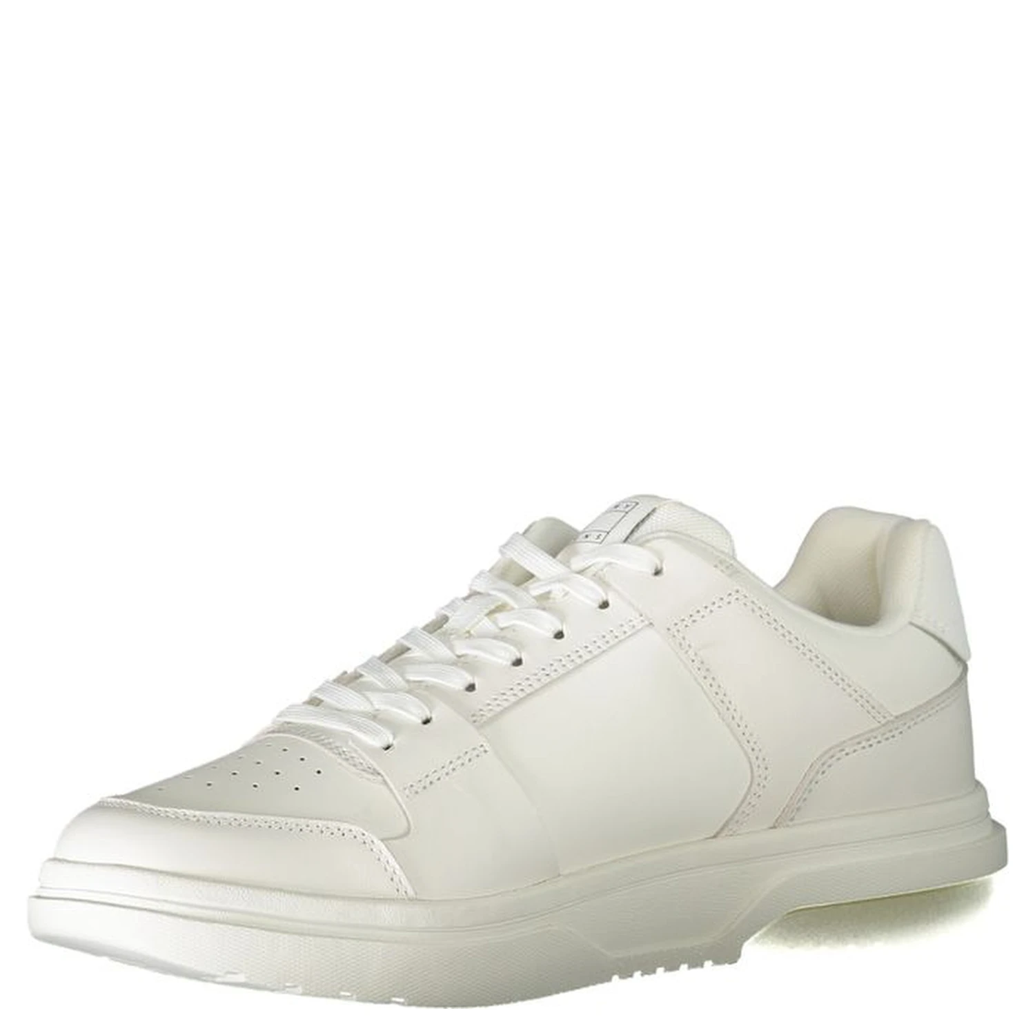 White Polyester Sneaker