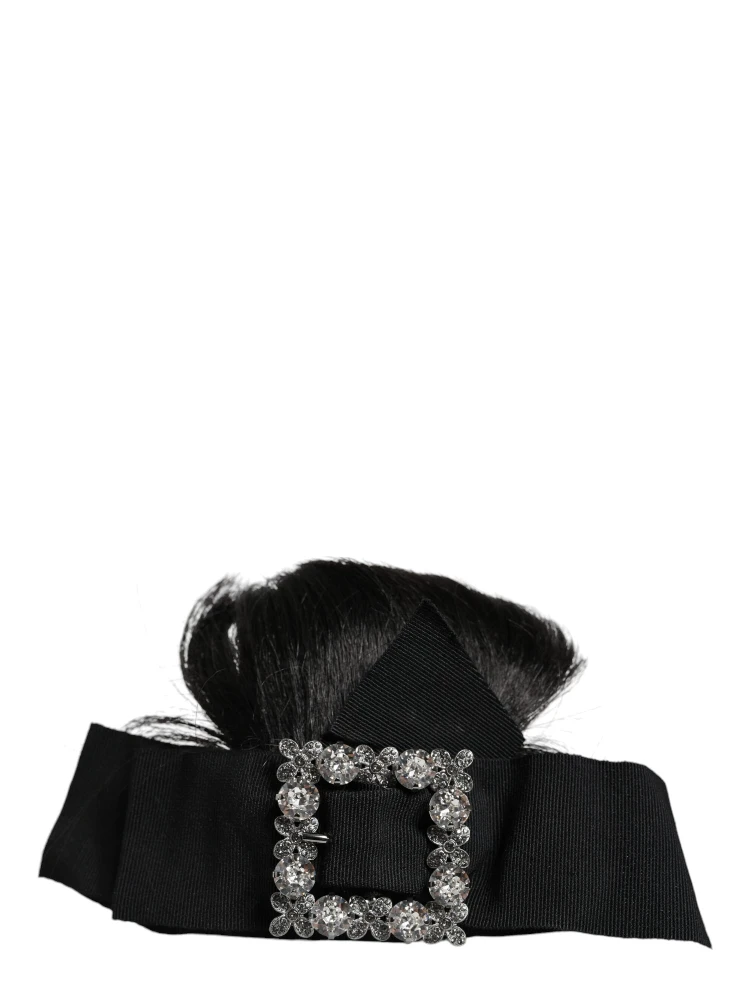 Black Hair Parrucchiera Crystal Headband Diadem alternative