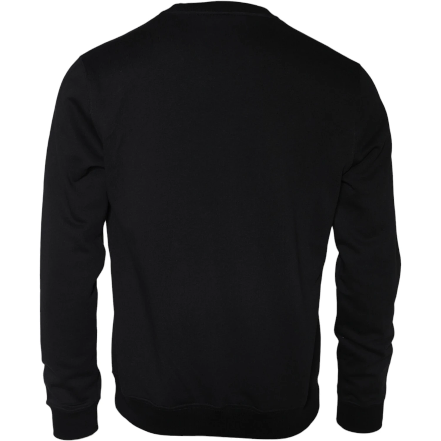 Black Medusa Fleece Cotton Crew Neck Sweatshirt Sweater