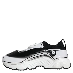 White Black Logo Plaque Daymaster Sneakers Shoes