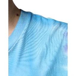 Multicolor Tie Dye Cotton Sleeveless T-shirt