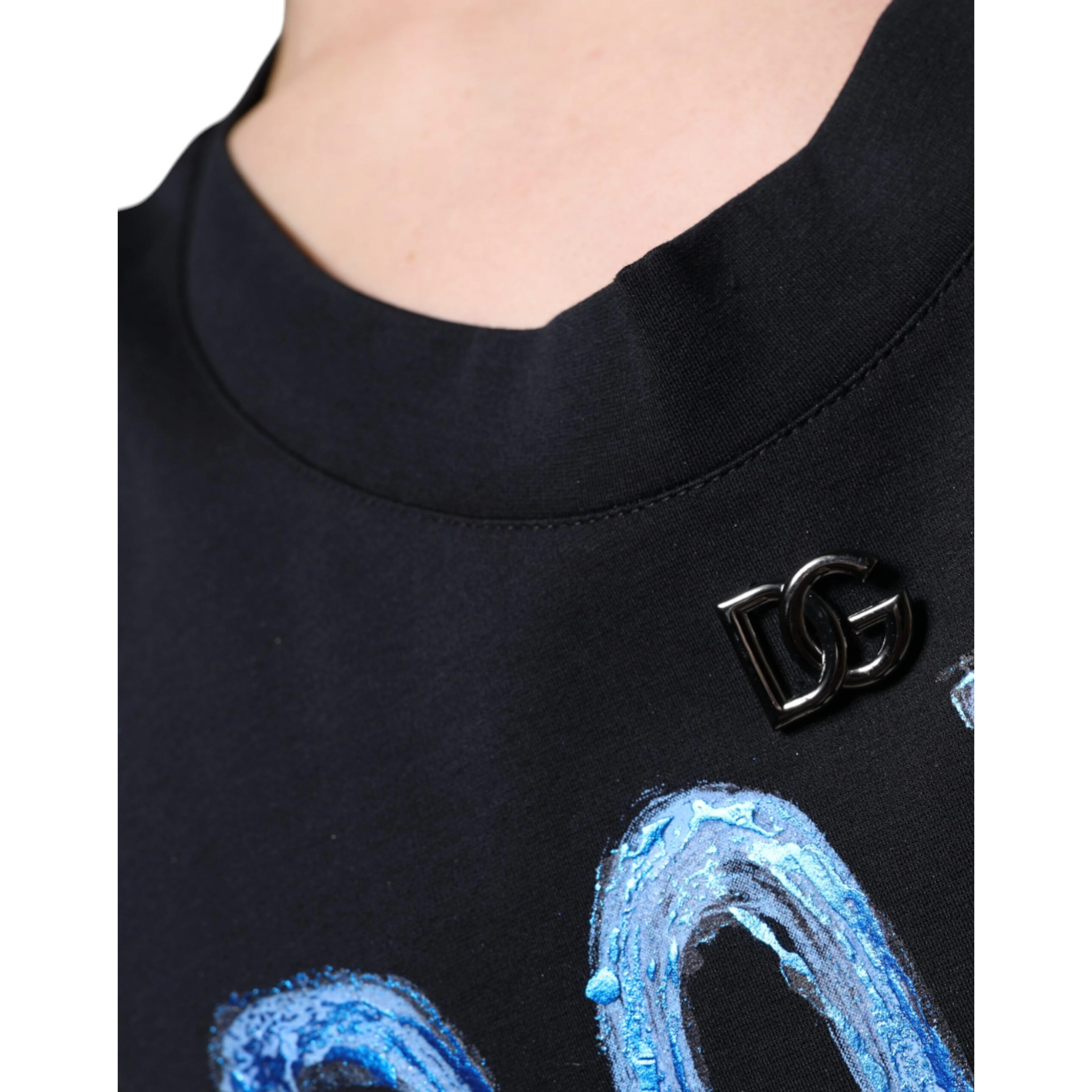 Black Cotton Born To Be Free Sleeveless T-shirt