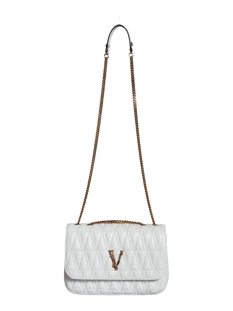 White Mini Nappa Leather Crossbody Shoulder Bag alternative