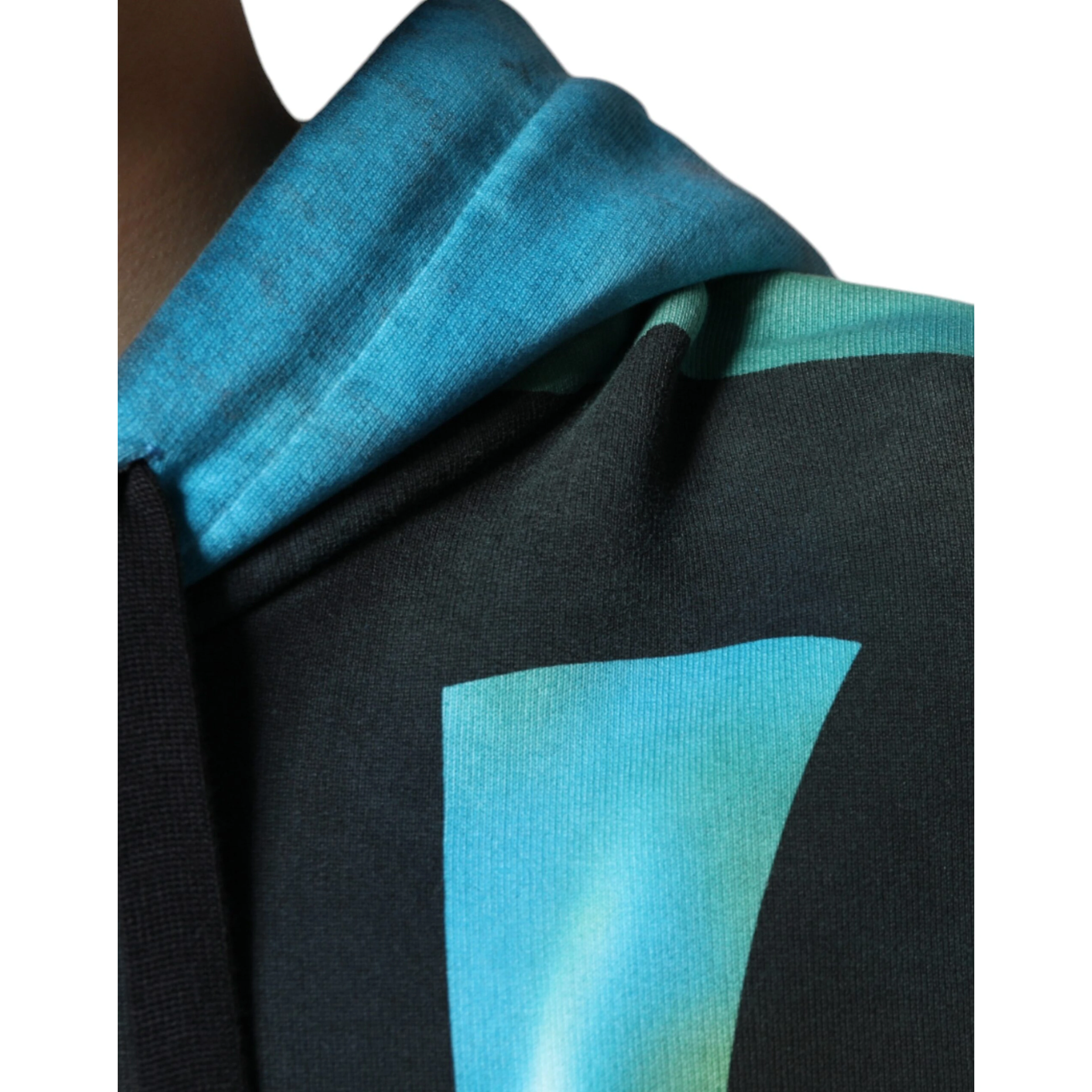 Multicolor Tie Dye Hooded Sweatshirt Sweater